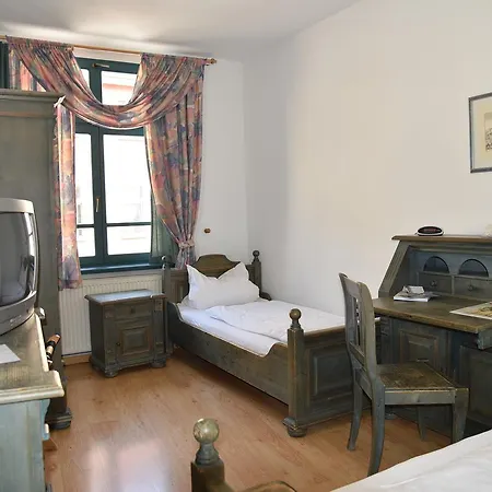 招待所 Altstadthotel Garni Schlundhaus & Rautenkranz 迈宁根