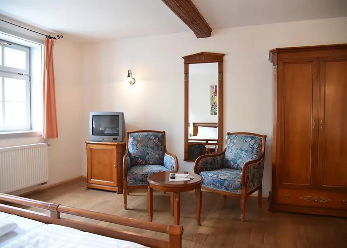 Pensjonat Altstadthotel Garni Schlundhaus & Rautenkranz Meiningen